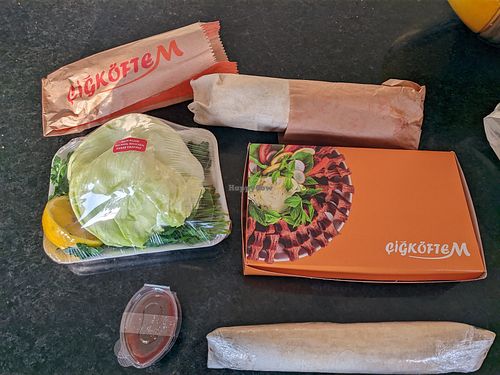 Take away at Cigkoftem in Eindhoven