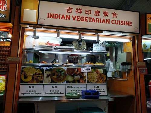 Indian Pure vegetarian at Ji Xiang Indian Vegetarian Cuisine 吉祥印度素食 - Alexandra in Central Singapore