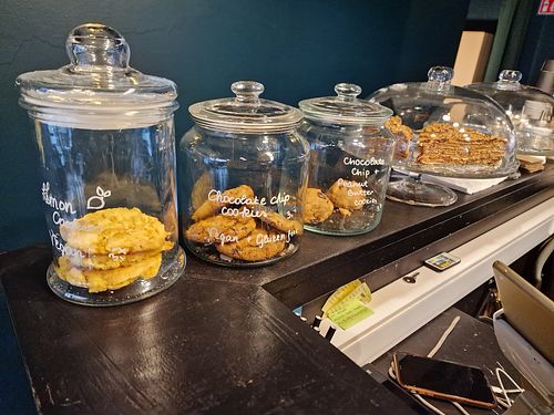 All Vegan cookies at We Love Coffee in Leuven