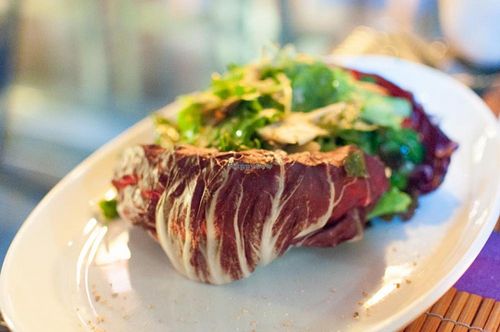 Salad at Vegamore in Milan