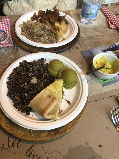 Lunch menu at Vegamore in Milan