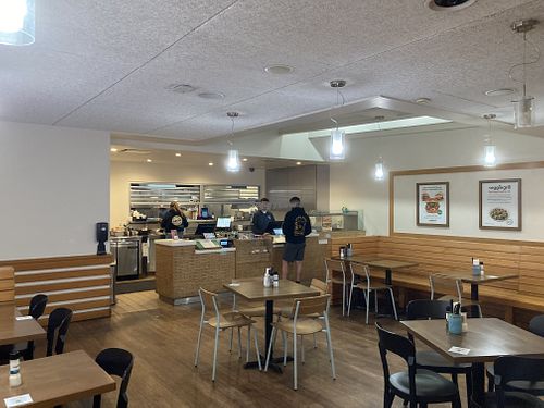 Inside  at Más Veggies Taqueria in Torrance