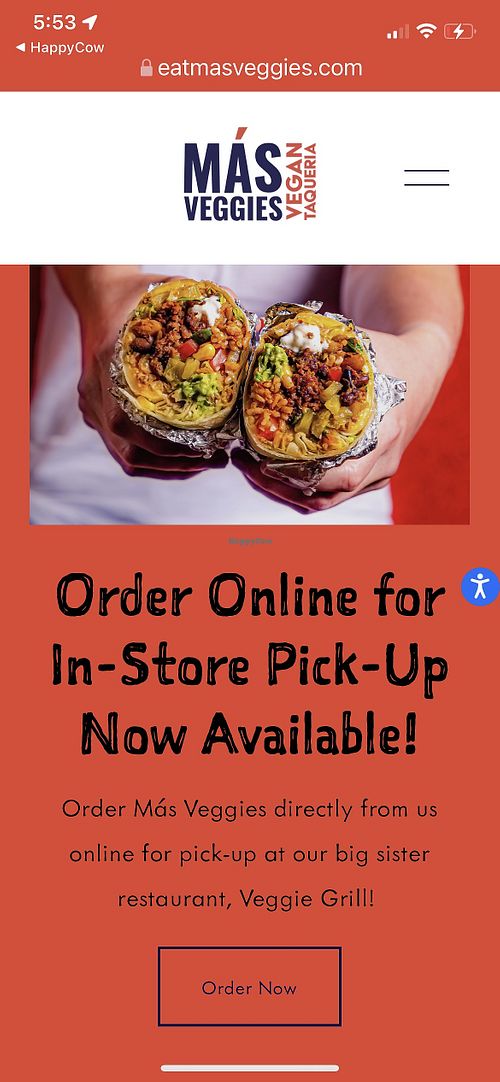 About time.  at Más Veggies Taqueria in Corte Madera