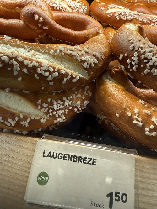 pretzel  at Anker - Hauptbahnhof in Vienna