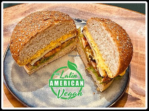 Crispy Burger (Vegan Chicken Burger) at Naba'at in Riyadh