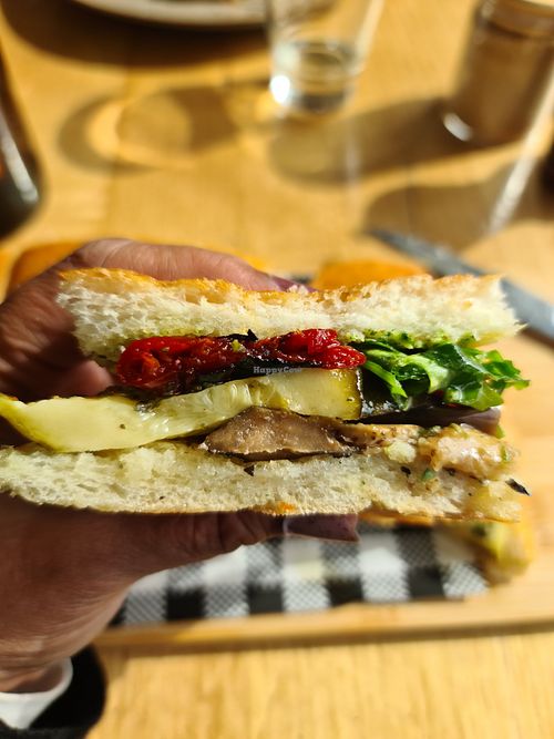 Panini at State Line Cafe in Avondale Heights