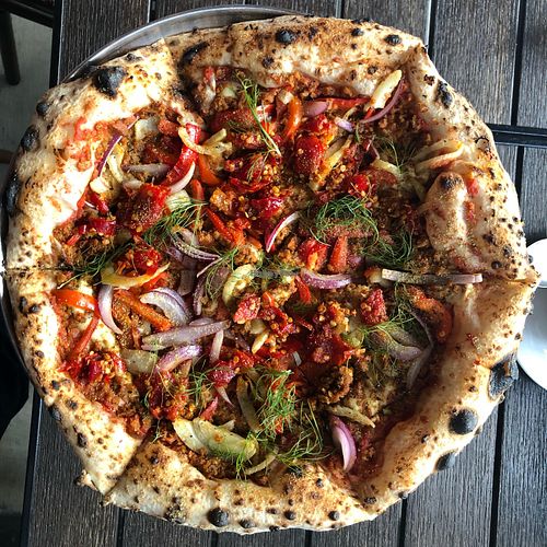 Best pizza ever at Pura Vita in Redondo Beach