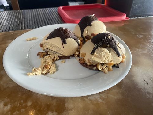 Peanut butter chocolate torta   at Pura Vita in Redondo Beach