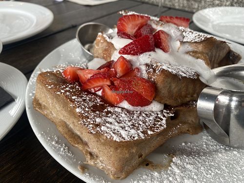 Brioche French toast   at Pura Vita in Redondo Beach