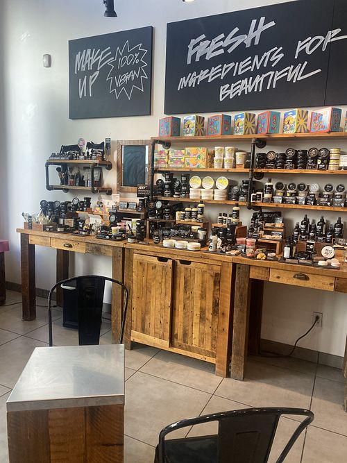 Makeup is 100% Vegan Friendly ✨✅✨  at LUSH in Palo Alto
