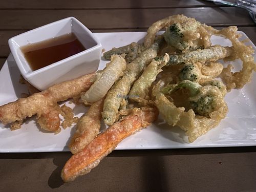 Veggie tempura  at Mama Ning's Thai in Watkinsville