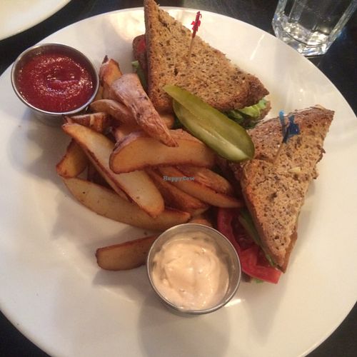 Avocado Club Sandwich  at Candle Cafe in New York City