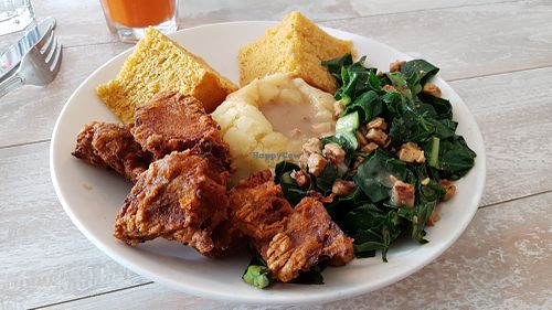 Southern plate at Candle Cafe in New York City