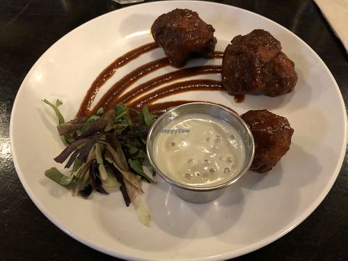 $10 buffalo cauliflower HH menu at Candle Cafe in New York City