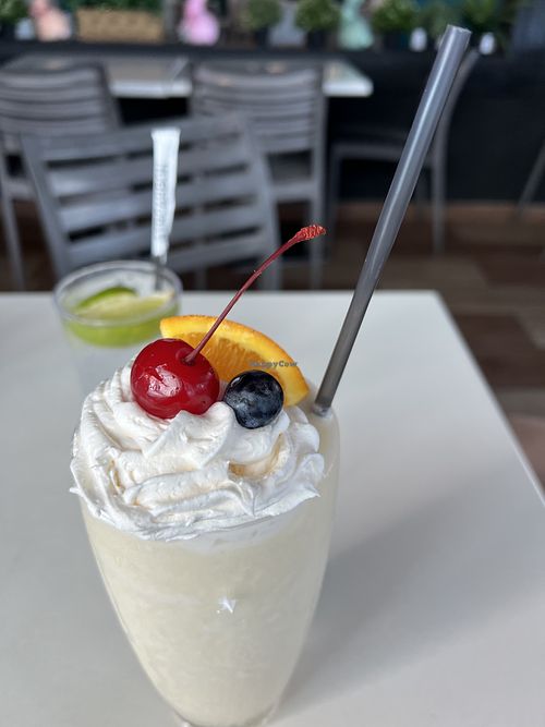 piña colada  at Paisajes Curet in Patillas