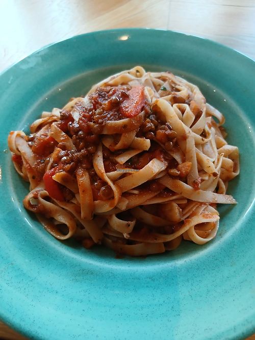 Vegan Lentil Ragu. at ASK Italian in Manchester