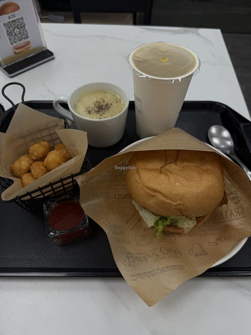   at Vege Burger 蔬醒 - Shū Xǐng in Taipei