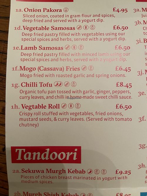 Starters  at Veva Vegan by Tiffin Tin in North West London