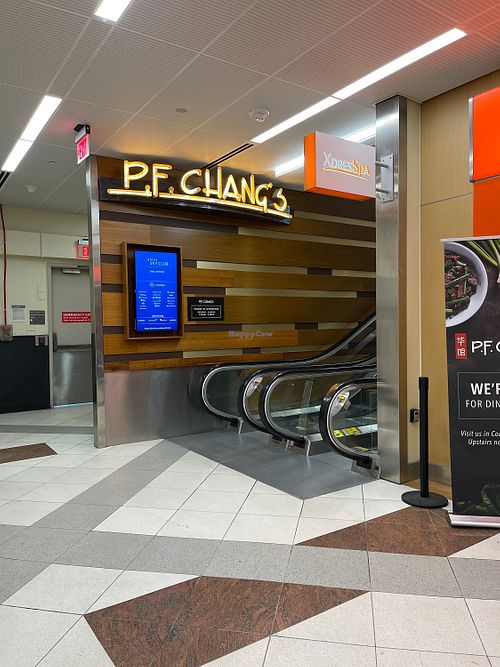 Located at the corner of the intersection  at ATL - P.F. Chang's - TA in College Park