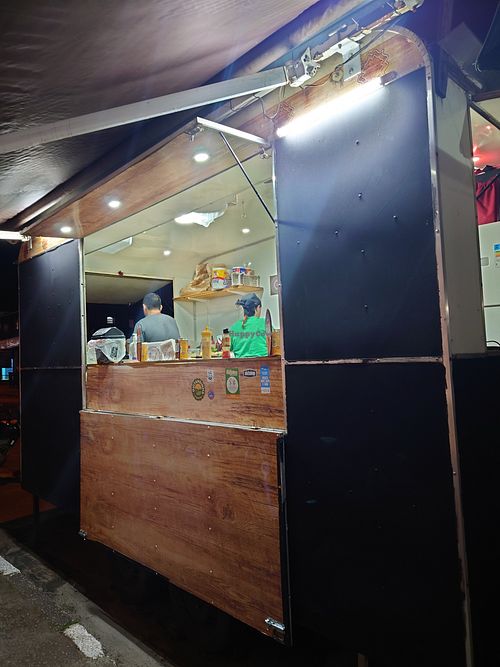 The food truck at Namasveg Plant Food in Ubatuba