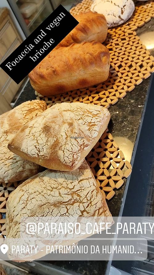 Breads at Paraiso in Paraty