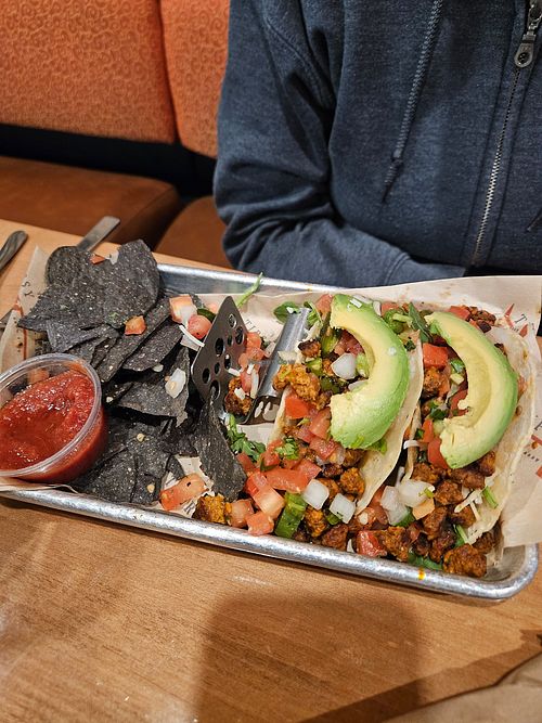 Chorizo tacos at The Tipsy Steer in Minneapolis
