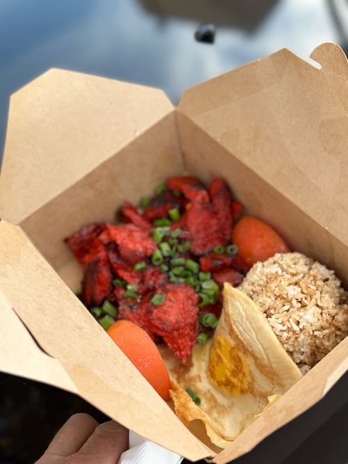 Tosilog is a popular Filipino breakfast meal. at Chef Reina in Brisbane