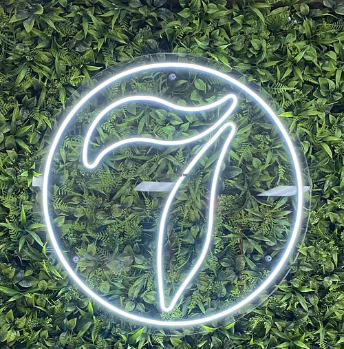 Logo at Urthly Vegan Market in Garden Grove