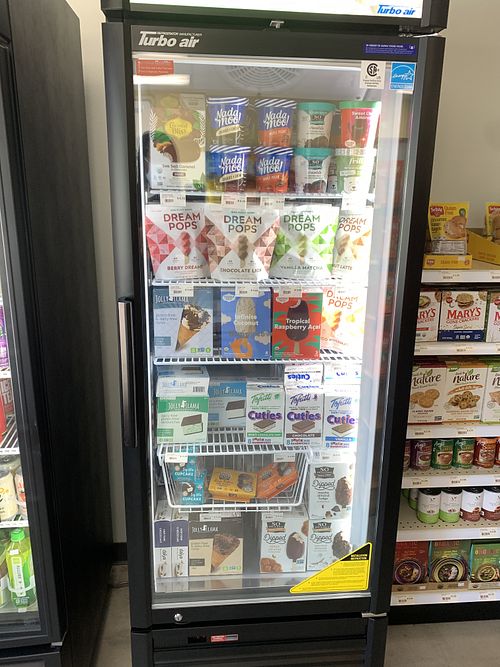 More ice cream and frozen desserts  at Urthly Vegan Market in Garden Grove