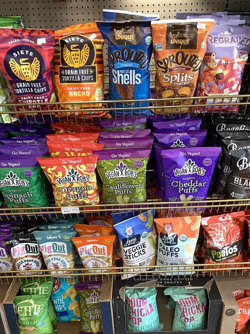 Vegan chips 3 at Urthly Vegan Market in Garden Grove