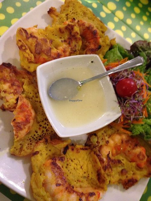 Tasty at Loving Hut in Madrid