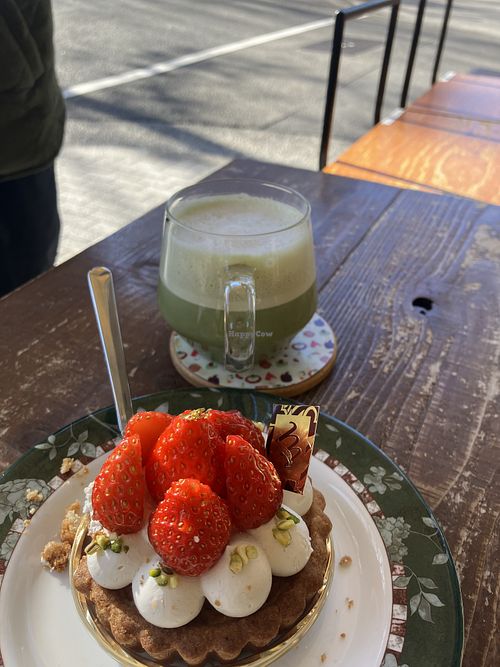   at Marbre Vegan in Tokyo