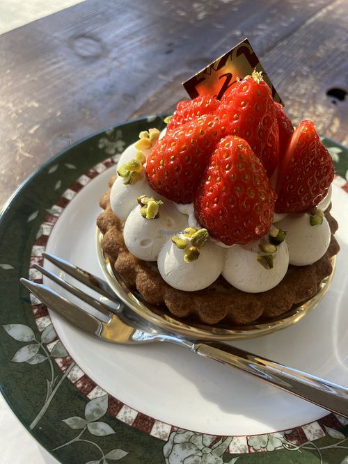   at Marbre Vegan in Tokyo