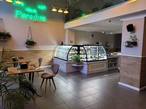 Inside at Paradise Food in Skopje