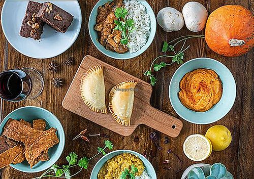 Menu items at Food Flow in Lisbon