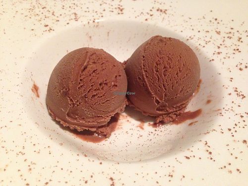 Mini Emperor's Lunch Menu
Vegan soy chocolate ice cream

(it seems a bigger portion in the picture than in reality) at HanGawi in New York City