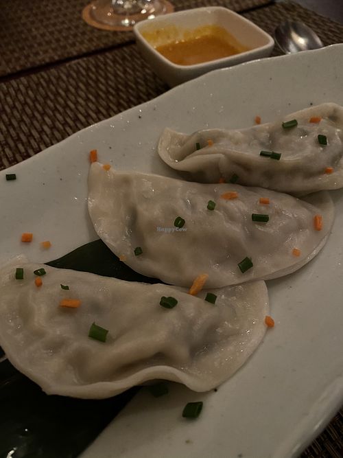 Steamed dumplings at HanGawi in New York City