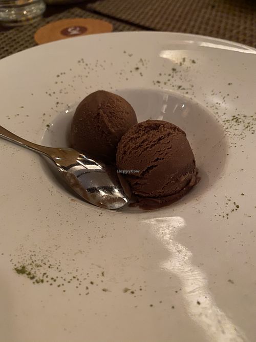 Cocoa dessert at HanGawi in New York City