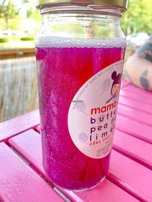 Butterfly Pea Limeade at Mama Dut in Portland