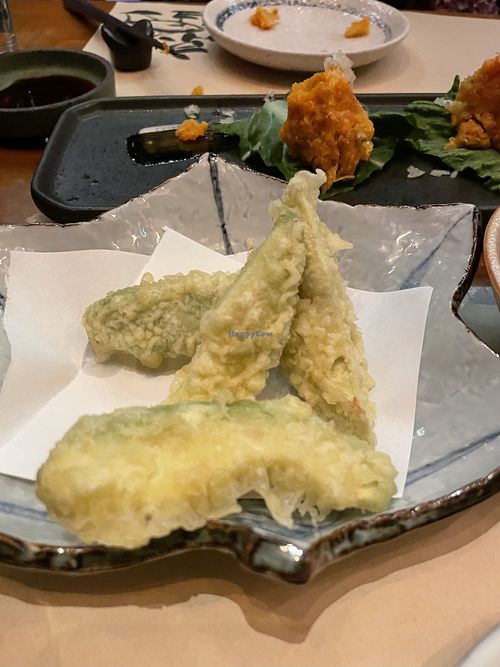 Avocado tempura  at Kyoto Joe in Hong Kong Island