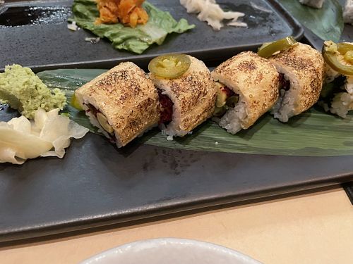 Spicy lala roll  at Kyoto Joe in Hong Kong Island