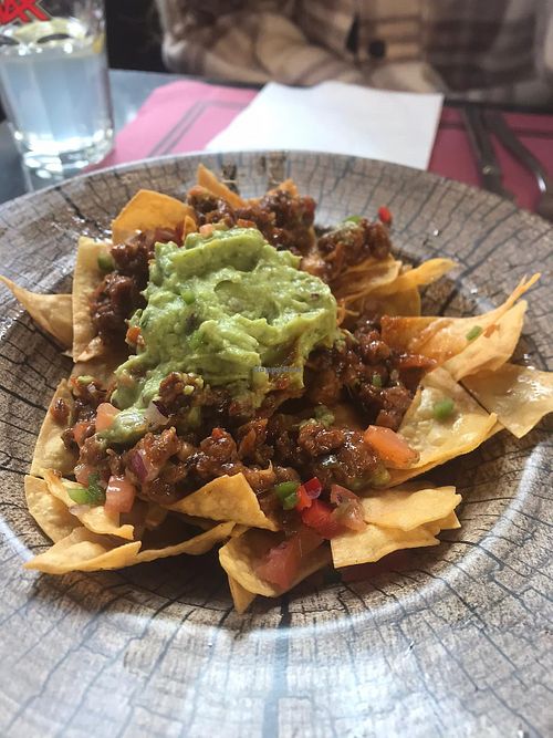 Nachos at Zelaik Gastrobar in Pamplona