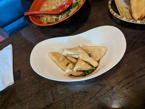 Agedashi tofu.  at Kamakura Japanese Cuisine in Seattle