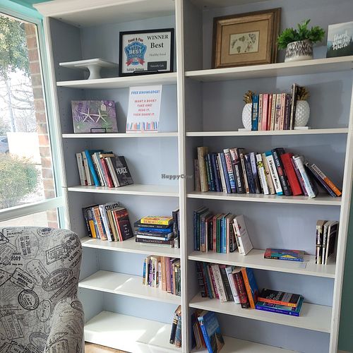 Books to read and share! at Naturally Cafe in New Braunfels