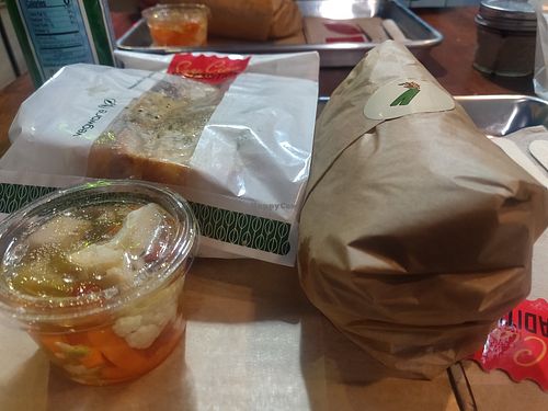 Sandwich at Brothers Meatballs in Hollywood