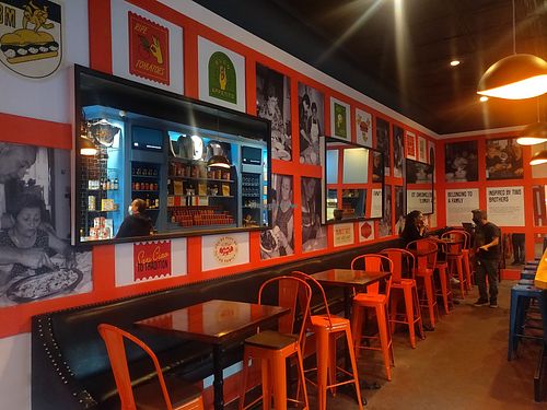 Inside at Brothers Meatballs in Hollywood