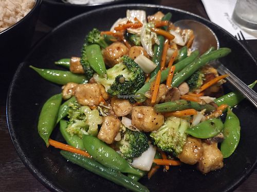 Buddha stir fry at P.F. Chang's in Temecula