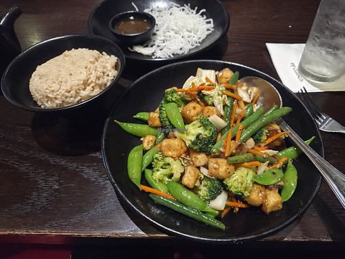 Buddha stir fry at P.F. Chang's in Temecula