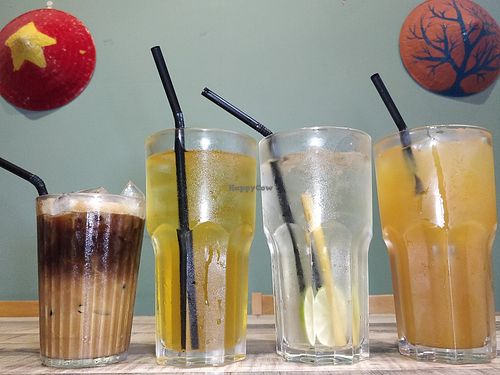 The drinks at Red Sparrow in Central Singapore