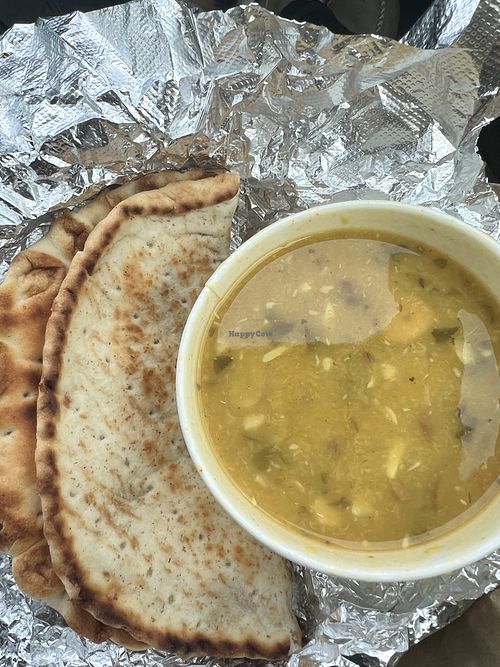 lentil soup (comes with pita) $5   at Royal Grill 37 in Toms River